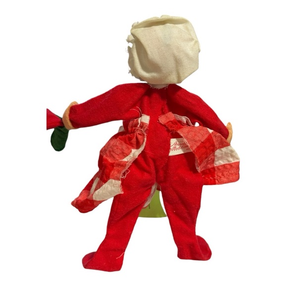 Vintage 1971 Annalee Mobilitee Santa And Mrs. Claus Christmas Dolls Holiday - Picture 12 of 16